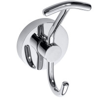 Двойной крючок Bemeta Omega 104105252 Хром