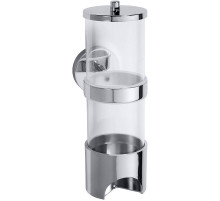 Диспенсер для ватных дисков Bemeta Omega 146503172 Хром