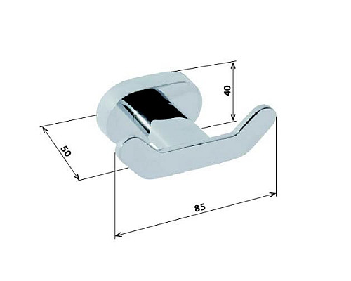 Santeh-Crystal.ru: Крючок для полотенец Bemeta Oval 118406031 Хром Приобрести Крючок для полотенец Bemeta Oval 118406031 Хром в магазине сантехники Santeh-Crystal.ru