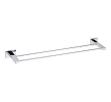 Полотенцедержатель Bemeta Plaza 118104052 двойной Хром