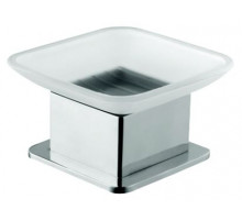 Мыльница Bemeta Plaza 140108191 Хром/Прозрачный