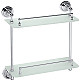 Купить Стеклянная полка Bemeta Retro chrom 144301122 Хром в магазине сантехники Santeh-Crystal.ru