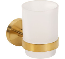 Стакан для зубных щеток Bemeta Sablo 160110012 Золото матовое