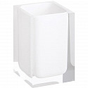 Стакан для зубных щеток Bemeta Vista 120111026-104 Белый Стакан для зубных щеток Bemeta Vista 120111026-104 Белый