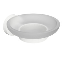 Мыльница Bemeta White 104108044 настенная Белая матовая