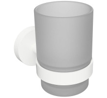 Стакан для зубных щеток Bemeta White 104110014 Белый матовый