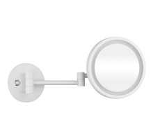 Косметическое зеркало Bemeta White 112101144 Белое матовое