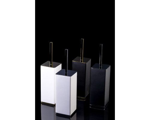 Купить Ершик для унитаза Boheme 10949-B-G Черный Золото в магазине сантехники Santeh-Crystal.ru