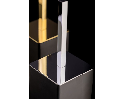 Купить Ершик для унитаза Boheme 10949-B-G Черный Золото в магазине сантехники Santeh-Crystal.ru