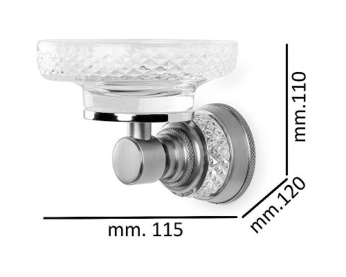 Мыльница Boheme Aura 10243-G Золото