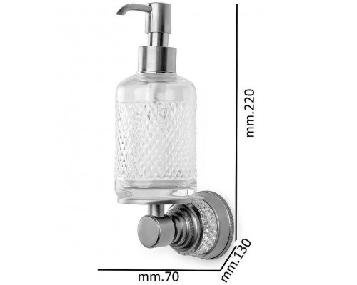 Дозатор для жидкого мыла Boheme Aura 10247-G Золото