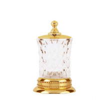 Стакан для ватных дисков Boheme Imperiale 10415 Золото