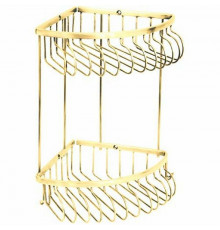 Полка корзина Boheme Imperiale 10427 угловая Золото