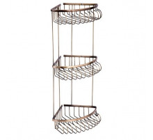 Угловая полка Boheme Medici 10624 Бронза