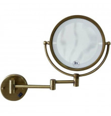 Косметическое зеркало Boheme Medici 501 с подсветкой с увеличением Бронза