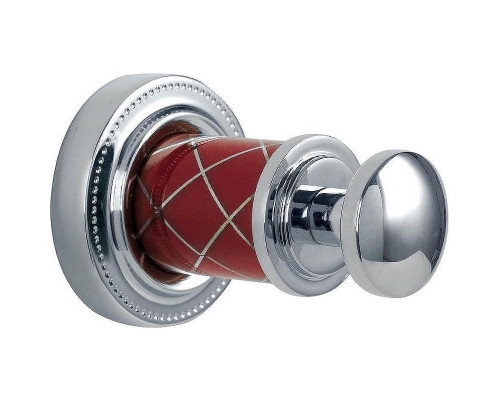 Крючок Boheme Murano 10906-R-CR Хром Рубиновый