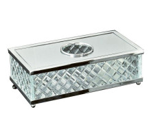 Салфетница Boheme Murano Cristal 10231 Хром