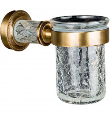 Стакан для зубных щеток Boheme Murano Cristal 10904-CRST-BR Бронза