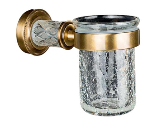 Стакан для зубных щеток Boheme Murano Cristal 10904-CRST-BR Бронза