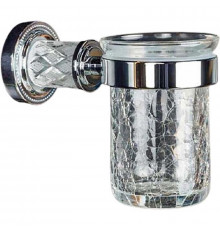 Стакан для зубных щеток Boheme Murano Cristal 10904-CRST-CH Хром