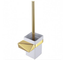 Ершик для унитаза Boheme New Venturo 10319-G Белый Золото