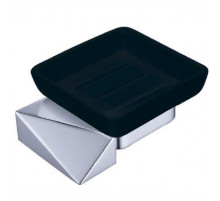 Мыльница Boheme New Venturo 10313-CR-B Хром, Черный