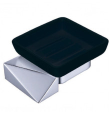 Мыльница Boheme New Venturo 10313-CR-B Хром, Черный
