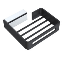 Держатель для губки Boheme Q 10959-CR-B Черный Хром