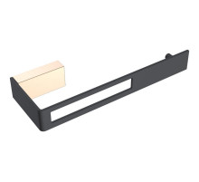 Полотенцедержатель Boheme Q 10945-G-B Черный Золото