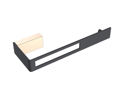 Заказать Полотенцедержатель Boheme Q 10945-G-B Черный Золото в магазине сантехники Santeh-Crystal.ru