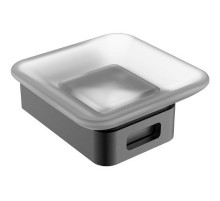 Мыльница Boheme Q 10943-GM Оружейная сталь