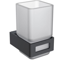 Стакан для зубных щеток Boheme Q 10944-B Черный