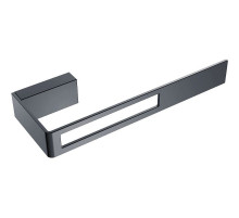 Полотенцедержатель Boheme Q 10945-SGM Оружейная сталь глянцевая