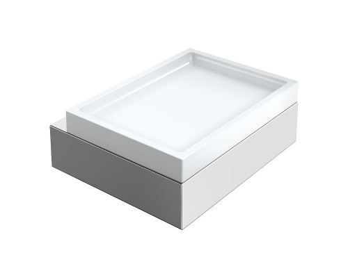 Мыльница Boheme Qubic 10723-CR цвет Хром