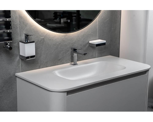 Мыльница Boheme Qubic 10723-CR цвет Хром