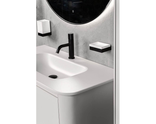 Стакан для зубных щеток Boheme Qubic 10724-B цвет Черный матовый