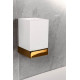 Стакан для зубных щеток Boheme Qubic 10724-G цвет Золото