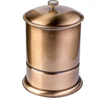 Ведро для мусора Boheme Royal Cristal 10927-BR Бронза