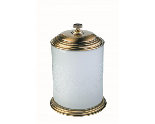Ведро для мусора Boheme Royal Cristal 10934-BR-B цвет Бронза