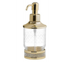 Дозатор для жидкого мыла Boheme Royal Cristal 10929-ROYALE-GOLD цвет Золото