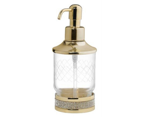 Дозатор для жидкого мыла Boheme Royal Cristal 10929-ROYALE-GOLD цвет Золото