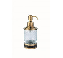 Дозатор для жидкого мыла Boheme Royal Cristal 10929-ROYALE-BR-B цвет Бронза