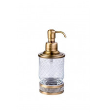 Дозатор для жидкого мыла Boheme Royal Cristal 10929-ROYALE-BRONZE цвет Бронза