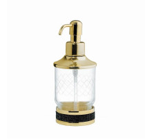Дозатор для жидкого мыла Boheme Royal Cristal 10929-ROYALE-G-B цвет Золото