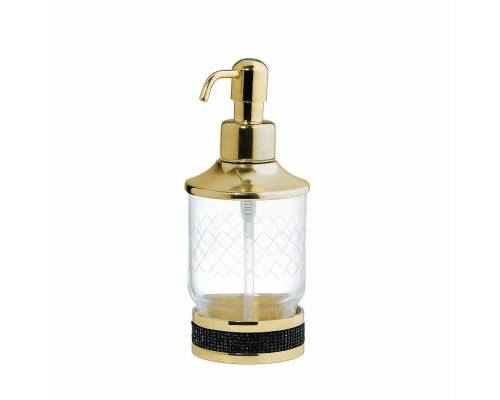 Дозатор для жидкого мыла Boheme Royal Cristal 10929-ROYALE-G-B цвет Золото
