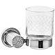 Купить Стакан для зубных щеток Boheme Royal Cristal 10924-CR-B Хром в магазине сантехники Santeh-Crystal.ru