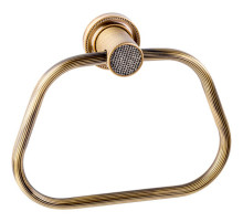 Кольцо для полотенец Boheme Royal Cristal 10925-BR-B Бронза