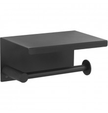 Держатель туалетной бумаги Boheme Uno 10971-B Черный матовый