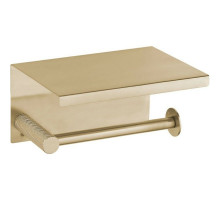 Держатель туалетной бумаги Boheme Uno 10971-MG Золото матовое