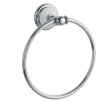 Кольцо для полотенец Boheme Vogue Bianco 10135 Хром